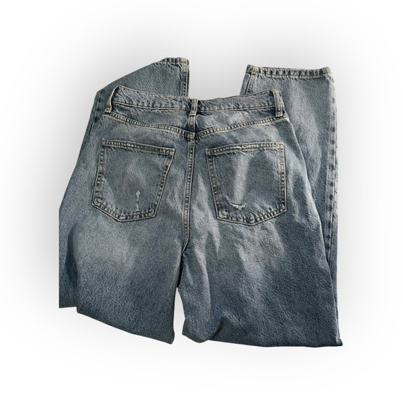 Boden Light Wash Straight Leg Jeans Size 27 Relaxed Loose Inseam 32 - Picture 7 of 7